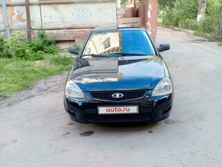 2009 Lada (ВАЗ) Priora I, чёрный, 375000 рублей, вид 1