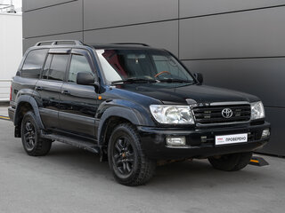 2007 Toyota Land Cruiser 100 Series Рестайлинг 2, чёрный, 1750000 рублей, вид 3