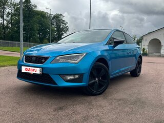 2013 SEAT Leon III, голубой, 1000000 рублей, вид 3