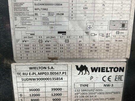 2022 Wielton NW, серый, 7199000 рублей, вид 5