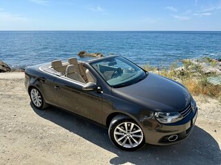 2012 Volkswagen Eos I Рестайлинг, коричневый, 1850000 рублей, вид 2