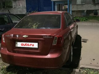 2007 Chevrolet Lacetti I, красный, 240000 рублей, вид 4