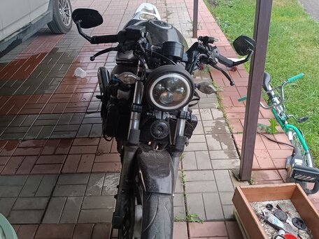 2004 Kawasaki ZZR 400, чёрный, 260000 рублей, вид 3