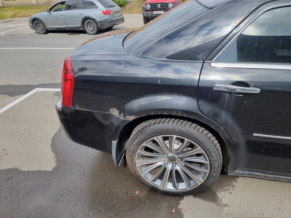 2006 Chrysler 300C I, чёрный, 1500000 рублей - вид 6
