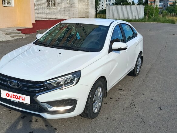 2023 Lada (ВАЗ) Vesta I Рестайлинг (NG), белый, 1250000 рублей - вид 2
