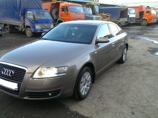 2007 Audi A6 III (C6), золотистый, 900000 рублей, вид 2