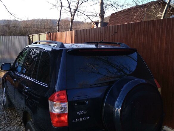 2008 Chery Tiggo (T11) I, синий - вид 28