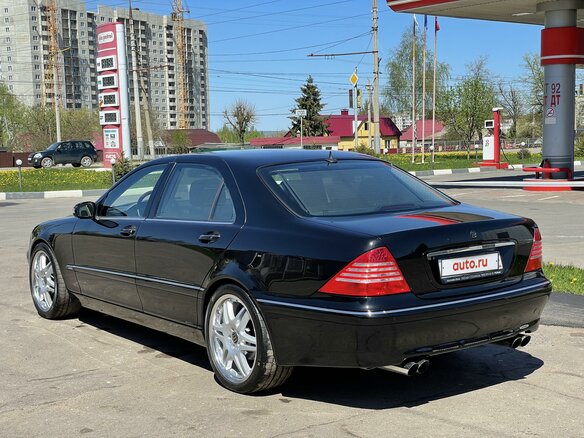 2004 Mercedes-Benz S-Класс 500 Long IV (W220) Рестайлинг, чёрный - вид 5