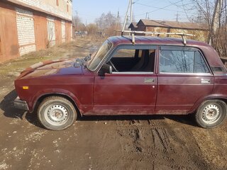 2007 Lada (ВАЗ) 2107, фиолетовый, 120000 рублей, вид 2