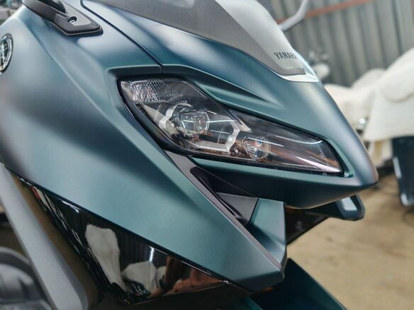 2021 Yamaha TMAX, зелёный, 1420000 рублей - вид 9