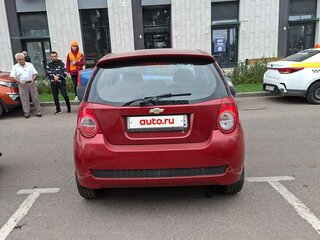 2009 Chevrolet Aveo I Рестайлинг, красный, 320000 рублей, вид 2