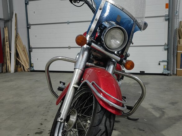 2005 Honda Shadow 750, красный, 425000 рублей - вид 5
