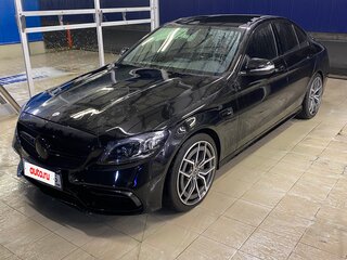 2014 Mercedes-Benz C-Класс 180 IV (W205), чёрный, 2450000 рублей, вид 1