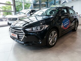 2018 Hyundai Elantra VI (AD) Рестайлинг, чёрный, 1420000 рублей, вид 1
