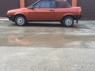 1993 Lada (ВАЗ) 2108, оранжевый