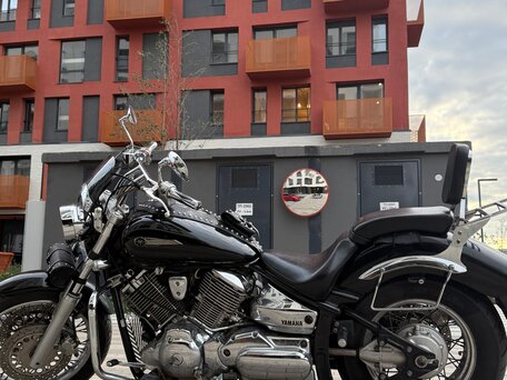 2003 Yamaha XVS1100, чёрный, 490000 рублей, вид 5