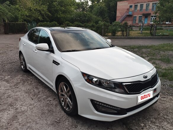 2013 Kia Optima III, белый, 1500000 рублей - вид 1