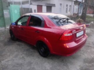 2007 Chevrolet Aveo I Рестайлинг, красный, 410000 рублей, вид 4