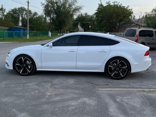 2015 Audi A7 I (4G) Рестайлинг, белый, 3390000 рублей, вид 4