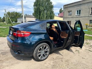 2013 BMW X6 30d I (E71) Рестайлинг, синий, 2800000 рублей, вид 5