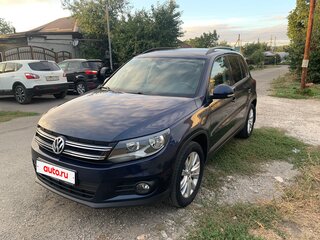 2012 Volkswagen Tiguan I Рестайлинг, синий, 1150000 рублей, вид 1
