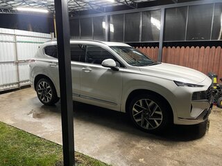 2020 Hyundai Santa Fe IV Рестайлинг, белый, 2500000 рублей, вид 2