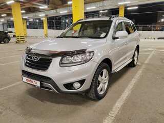 2012 Hyundai Santa Fe II Рестайлинг, серебристый, 1650000 рублей, вид 2