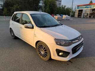 2015 Lada (ВАЗ) Kalina Sport II, белый, 555000 рублей, вид 2