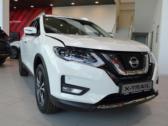 2021 Nissan X-Trail III Рестайлинг, белый - вид 3