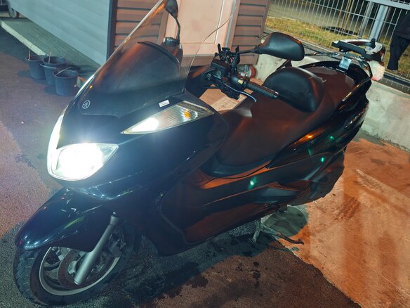 2006 Yamaha Majesty 400, чёрный, 250000 рублей - вид 6