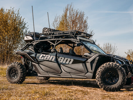 2018 BRP Can-Am Maverick Max X RS Turbo RR, чёрный, 4262324 рублей, вид 5
