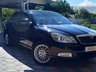 2011 Skoda Octavia II (A5) Рестайлинг, чёрный, 950000 рублей, вид 1