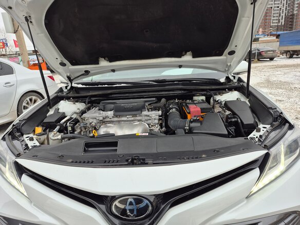 2018 Toyota Camry VIII (XV70), белый, 2450000 рублей - вид 7