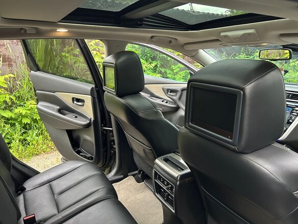 2017 Nissan Murano III (Z52), чёрный, 2700000 рублей - вид 13
