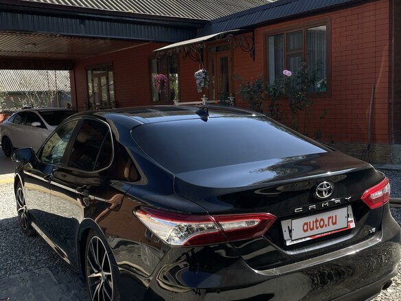 2019 Toyota Camry VIII (XV70), чёрный, 2750000 рублей - вид 5