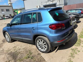 2014 Volkswagen Tiguan I Рестайлинг, синий, 1380000 рублей, вид 2