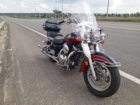 2002 Kawasaki VN1500 Vulcan, чёрный, 555000 рублей, вид 2