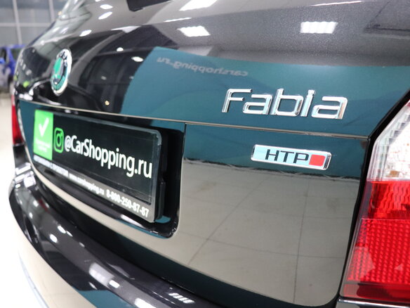 2012 Skoda Fabia II Рестайлинг, чёрный - вид 20