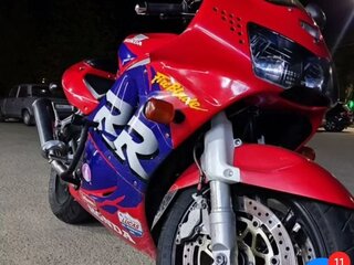 1998 Honda CBR 919RR Fireblade, красный, 265000 рублей, вид 3