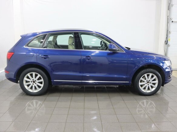 2013 Audi Q5 I (8R) Рестайлинг, синий - вид 6