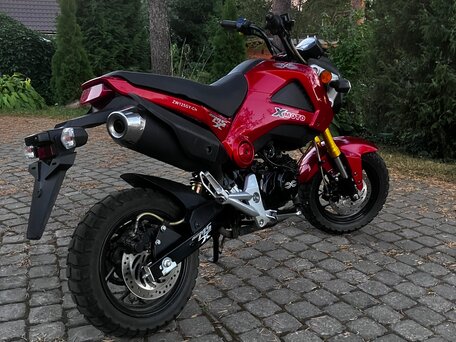 2015 ABM MSX 125, красный, 80000 рублей, вид 4