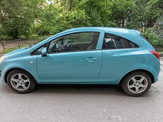 2010 Opel Corsa D Рестайлинг I, голубой, 550000 рублей, вид 2