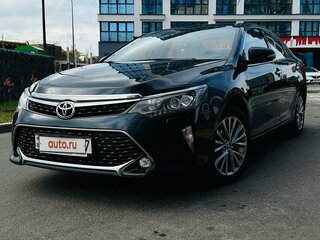 2017 Toyota Camry VII (XV50) Рестайлинг 2, чёрный, 2300000 рублей, вид 2