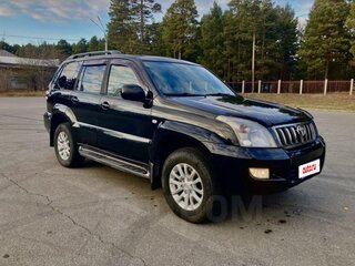 2008 Toyota Land Cruiser Prado 4-speed 120 Series Рестайлинг, чёрный, 2950000 рублей, вид 4