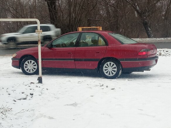 1996 Opel Omega B, красный, 290000 рублей - вид 1