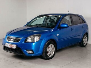 2011 Kia Rio II Рестайлинг, синий, 550000 рублей, вид 1