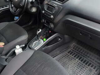 2011 Kia Rio 4-speed III, голубой, 750000 рублей, вид 5