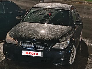 2005 BMW 5 серии 530i V (E60/E61), чёрный, 1900000 рублей, вид 2