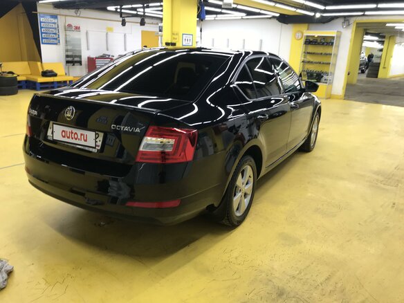 2013 Skoda Octavia III (A7), чёрный, 1200000 рублей - вид 7