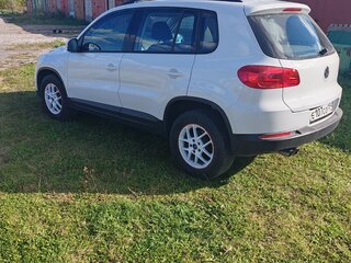 2014 Volkswagen Tiguan I Рестайлинг, белый, 1150000 рублей, вид 4